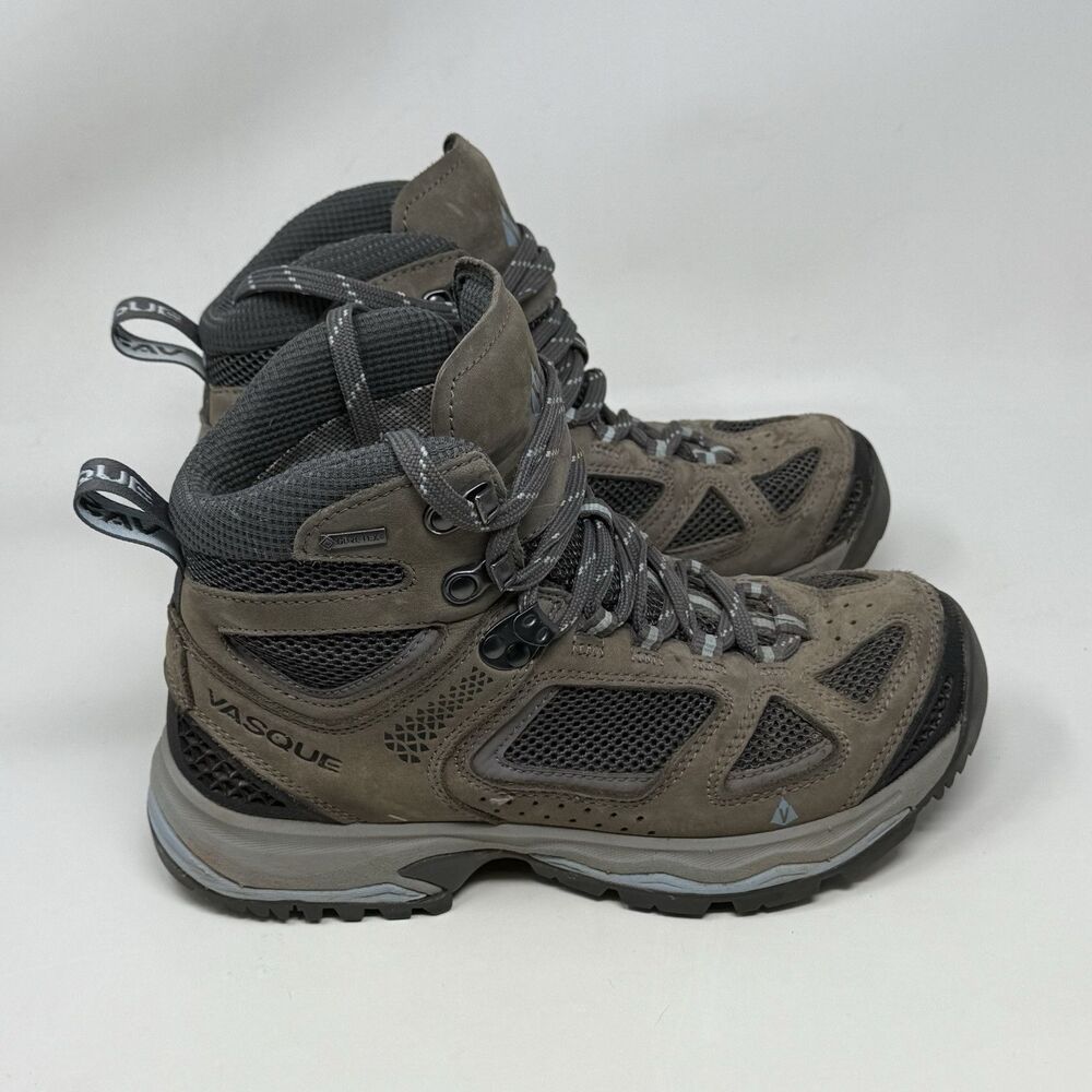 Vasque Breeze III GoreTex GTX Waterproof Hiking Boots Womens 7.5 M Brown Leather